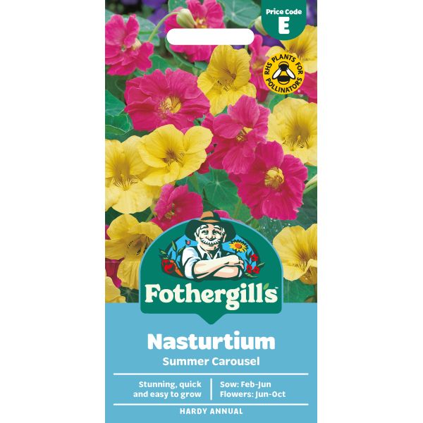 Mr Fothergills Nasturtium Summer Carousel