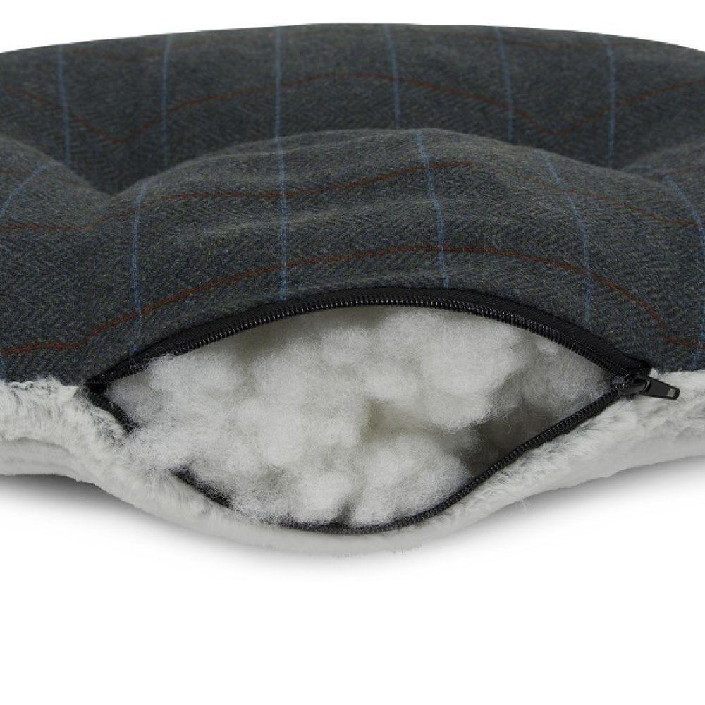 Petface Twilight Tweed Oval Cushion
