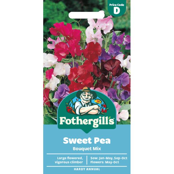Mr Fothergills Sweet Pea Bouquet Mix