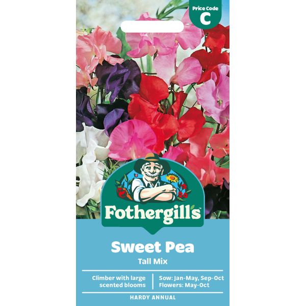 Mr Fothergills Sweet Pea Tall Mix