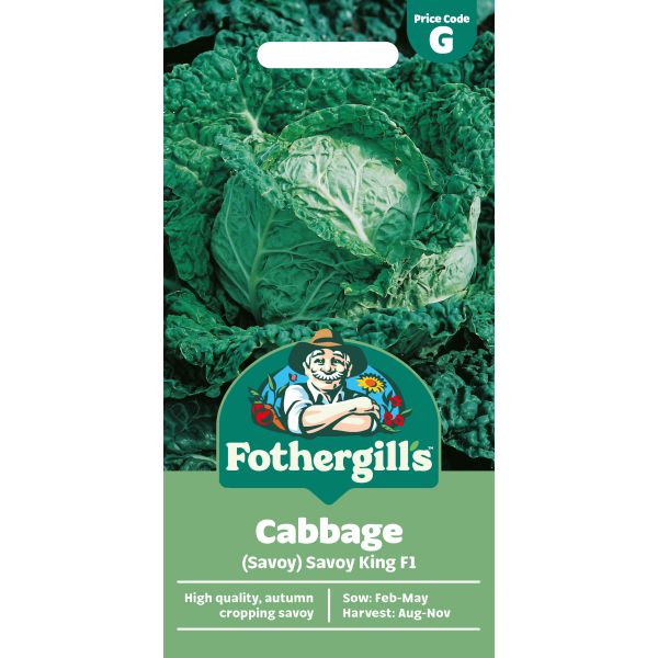 Mr Fothergills Cabbage (Savoy) Savoy King F1