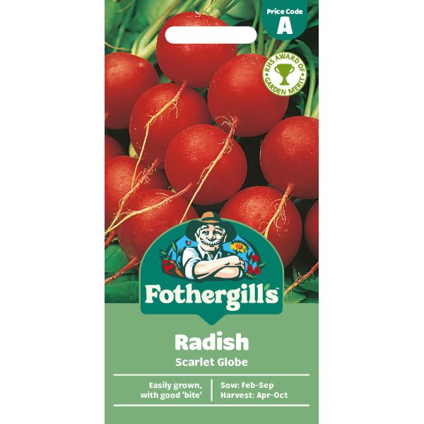 Mr Fothergills Radish Scarlet Globe