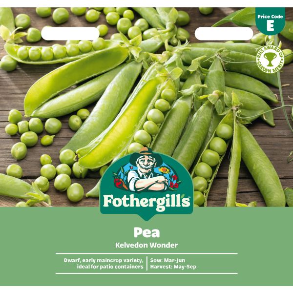 Mr Fothergills Pea Kelvedon Wonder