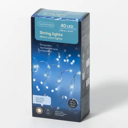 Lumineo Micro Wire String Lights
