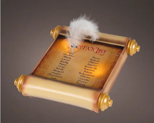 Lumineo Santas List Light Up LED 26cm
