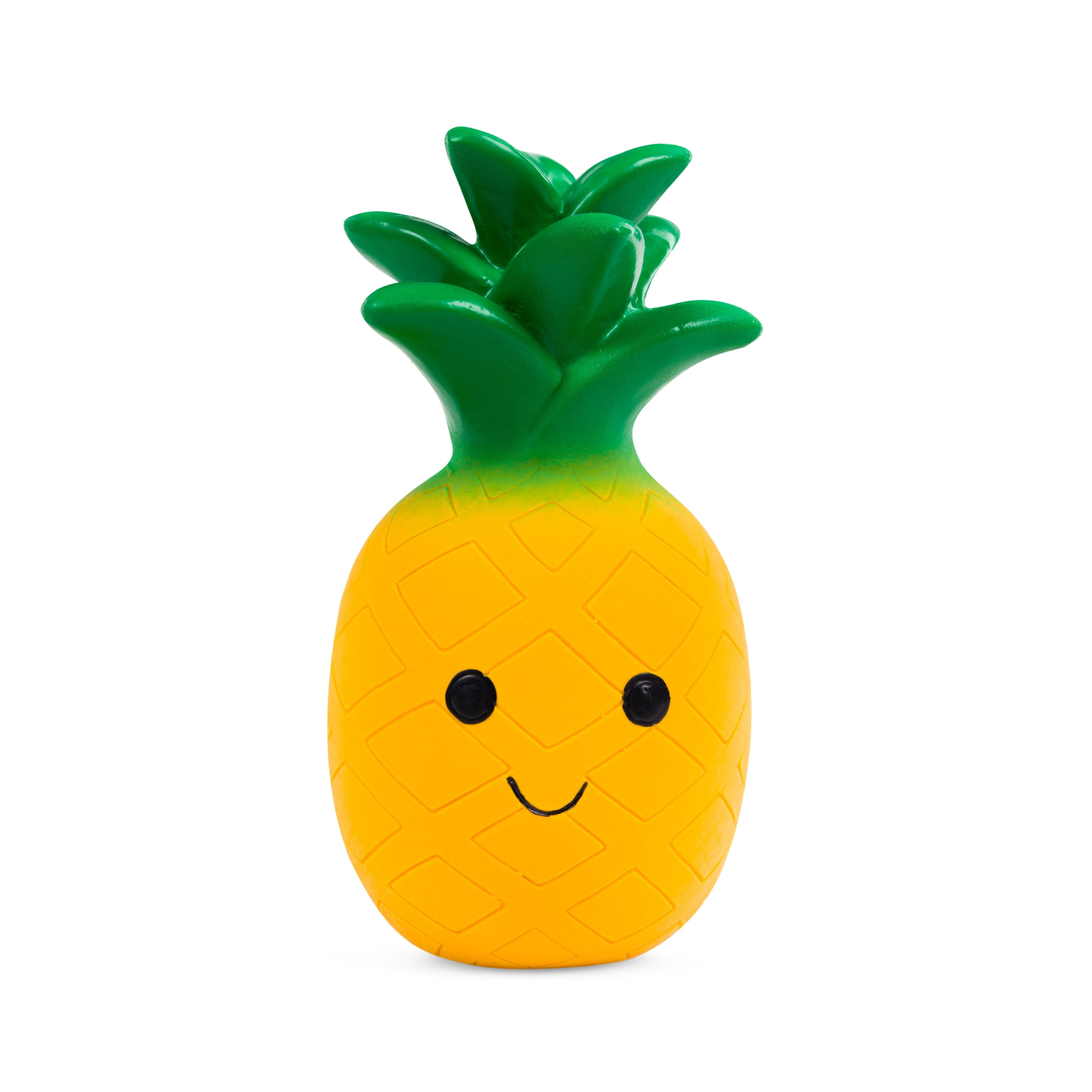 Petface Greenfingers Latex Perry Pinapple Dog Toy