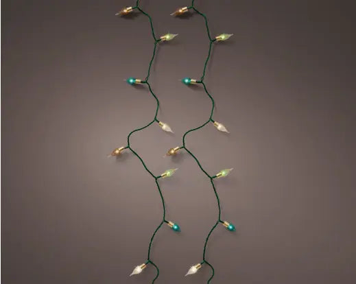 Lumineo Vintage Lights Multi Colour Indoor/Outdoor 120 LED 1200cm
