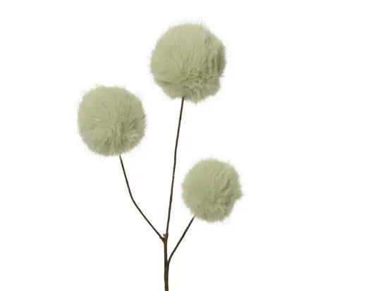 Everlands Spray Faux Fur Sage Green 70cm