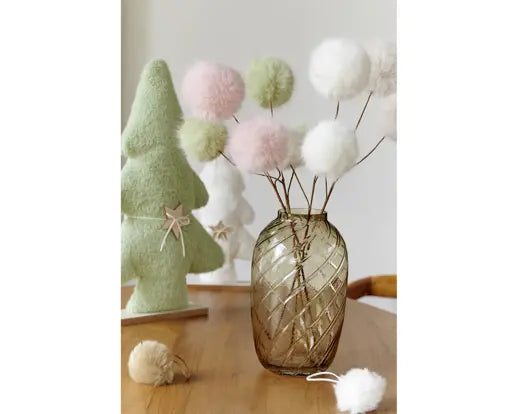 Everlands Spray Faux Fur Sage Green 70cm