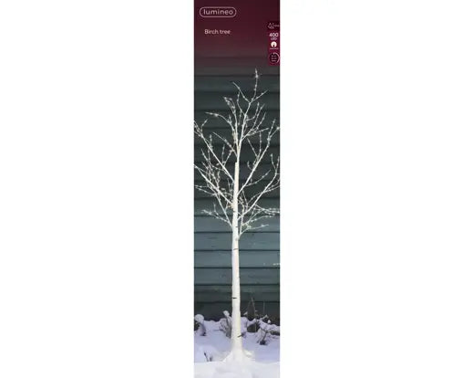 Lumineo Birch Tree Micro LED White & Warm White 150cm