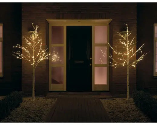 Lumineo Birch Tree Micro LED White & Warm White 180cm