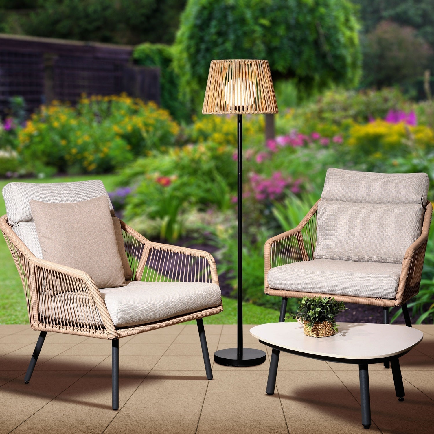 Noma Lume Garda Latte 1.4M Floor Lamp