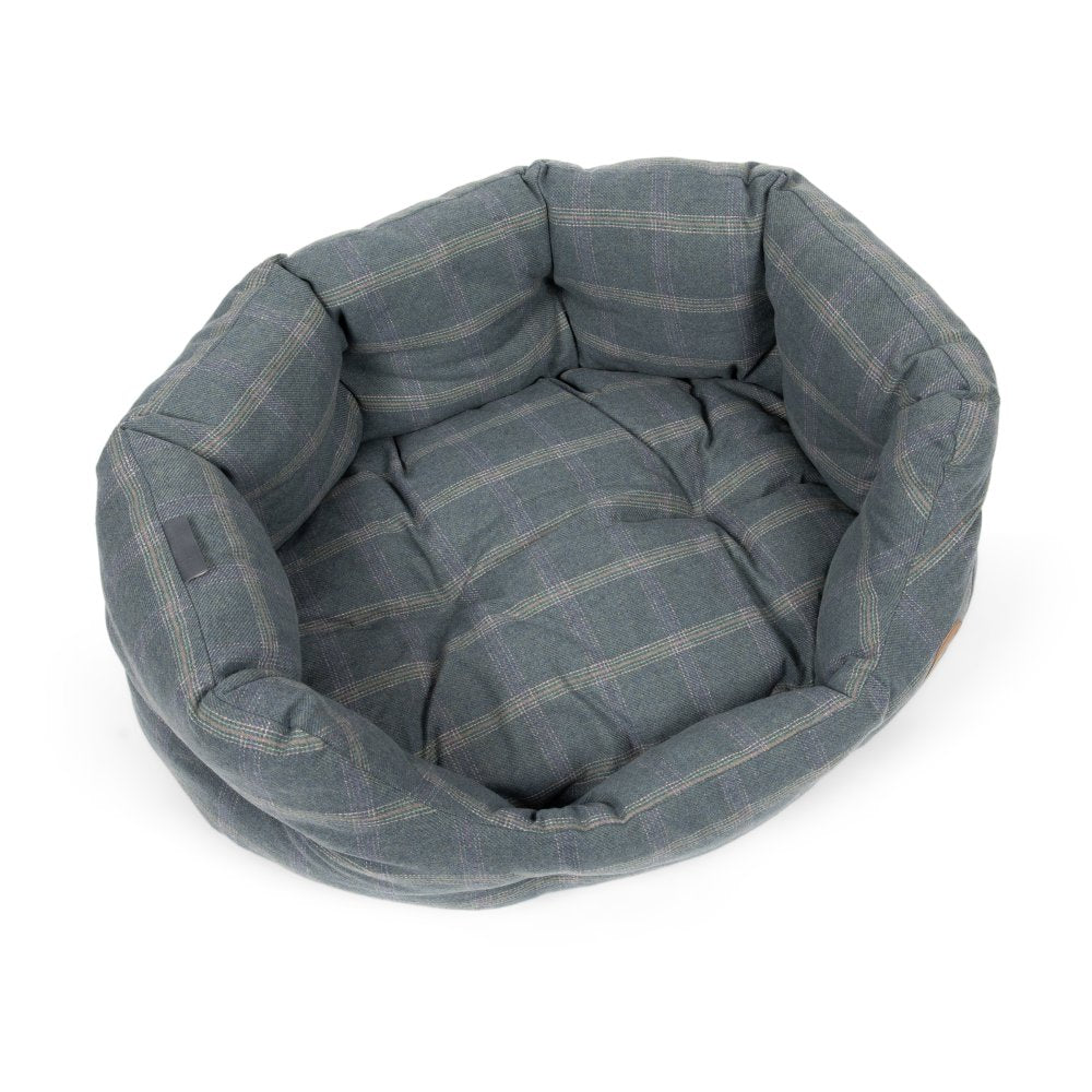 Petface Heather Tweed Oval Pet Bed
