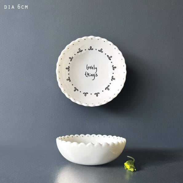 East of India Scallop Bowl Small - Lovely Things