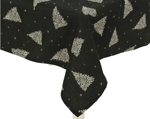 Decoris Tablecloth Tree Print Green 250cm x 140cm