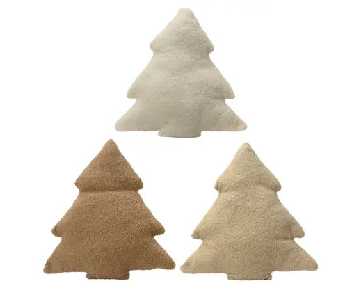 Decoris Padded Teddy Fir Tree 45cm Single Assorted