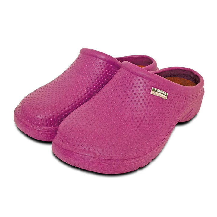Town & Country Cloggies© Shoes Raspberry