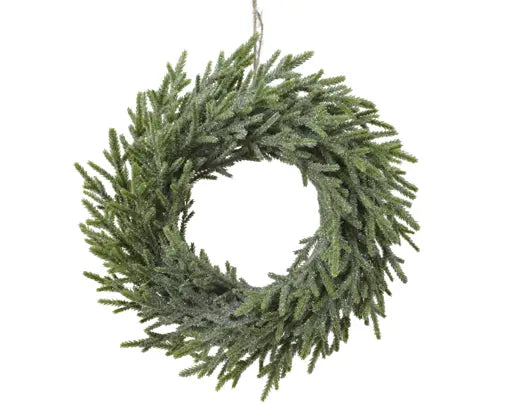 Artificial Gnome Wreath with Glitter 30cm