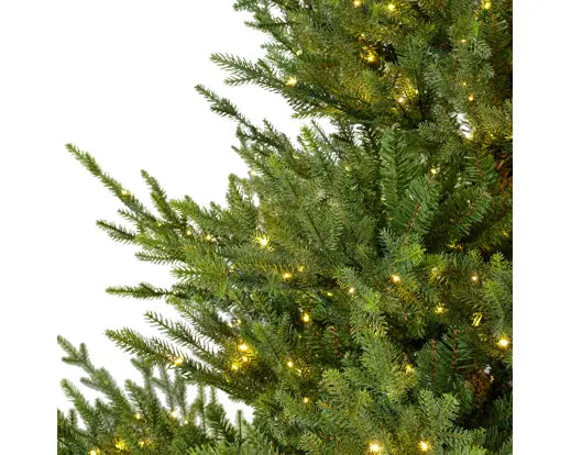 Everlands Lit Norway Spruce Green & Warm White