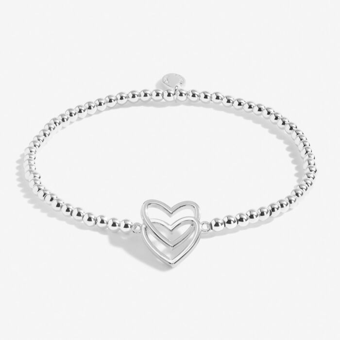 Joma Jewellery A Little 'Happy Birthday' Bracelet in Silver Plating