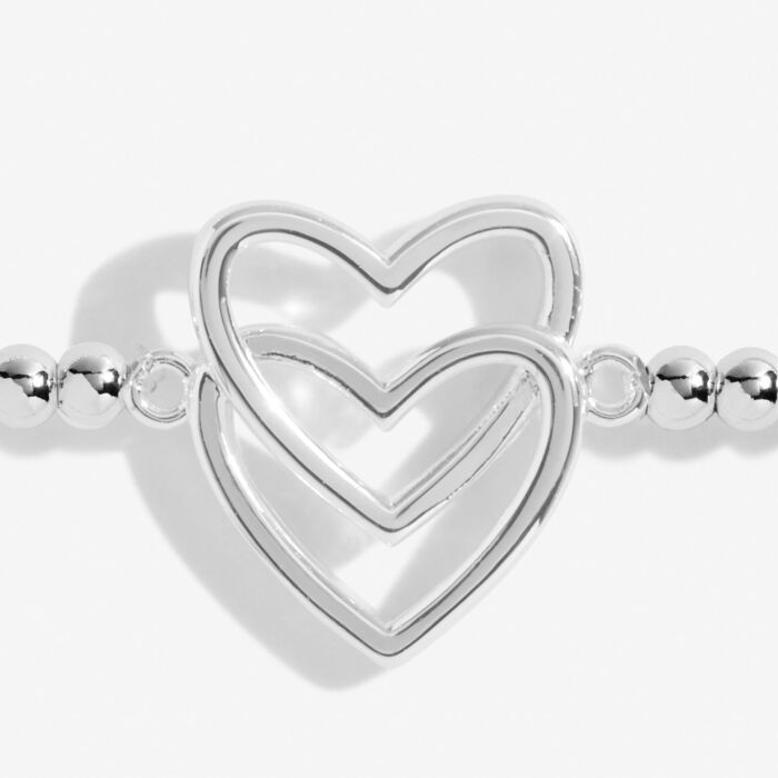 Joma Jewellery A Little 'Happy Birthday' Bracelet in Silver Plating
