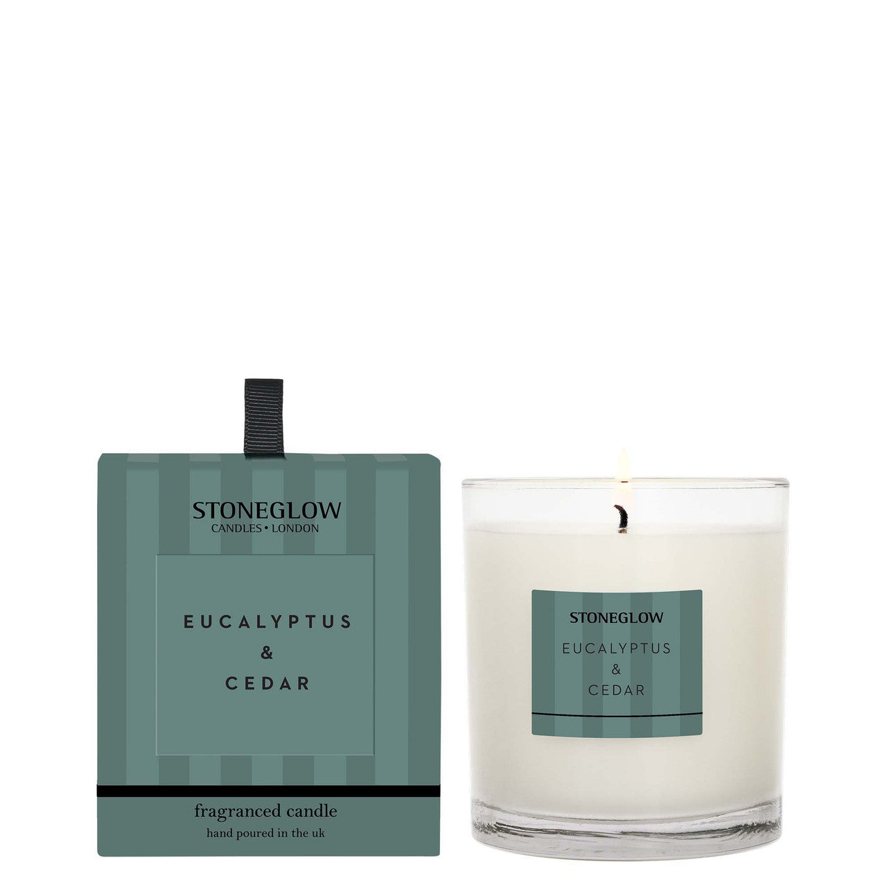 Stoneglow Tumbler Candle Eucalyptus & Cedar