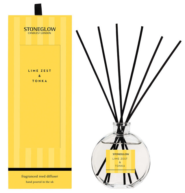 Stoneglow Reed Diffuser Lime Zest & Tonka 120ml