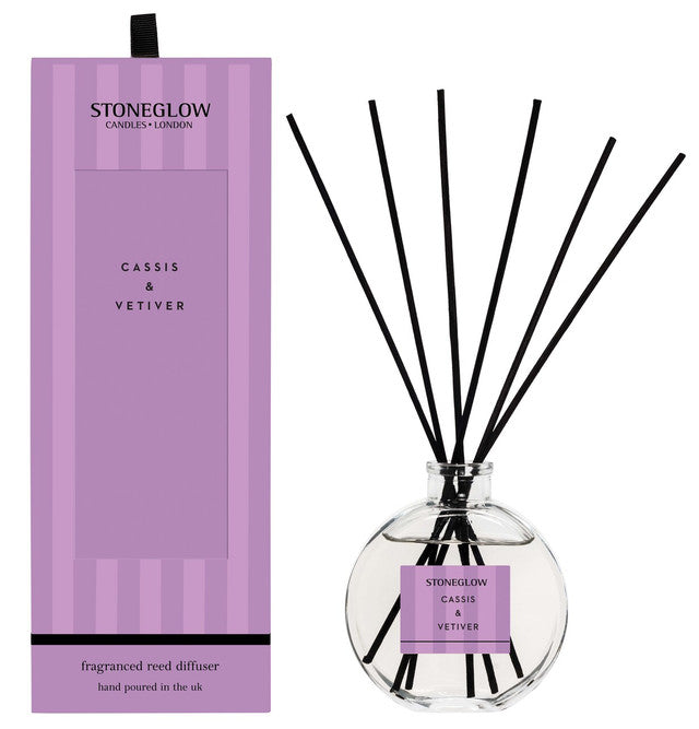Stoneglow Reed Diffuser Cassis & Vetiver 120ml