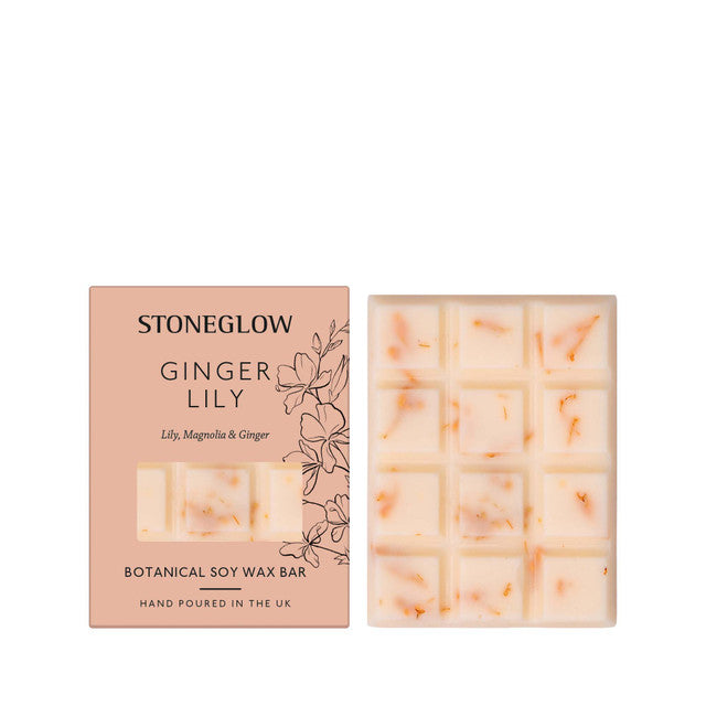 Stoneglow Botanical Wax Melt Bar Ginger Lily