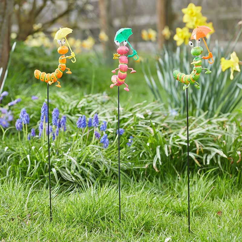 Smart Garden Brolly Bugs Loony Stake Single