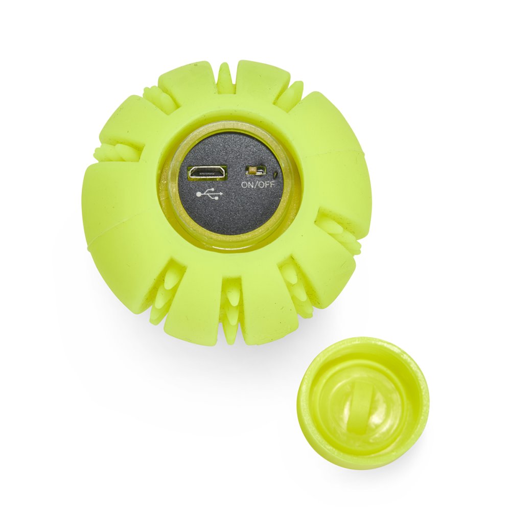 Petface Outdoor Paws Usb Rechargeable Glow In The Dark Ball Dog Toy