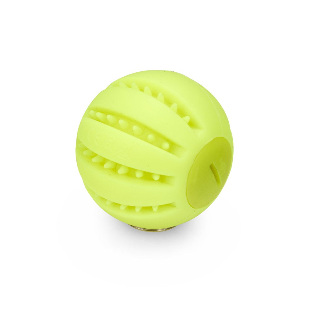 Petface Outdoor Paws Usb Rechargeable Glow In The Dark Ball Dog Toy