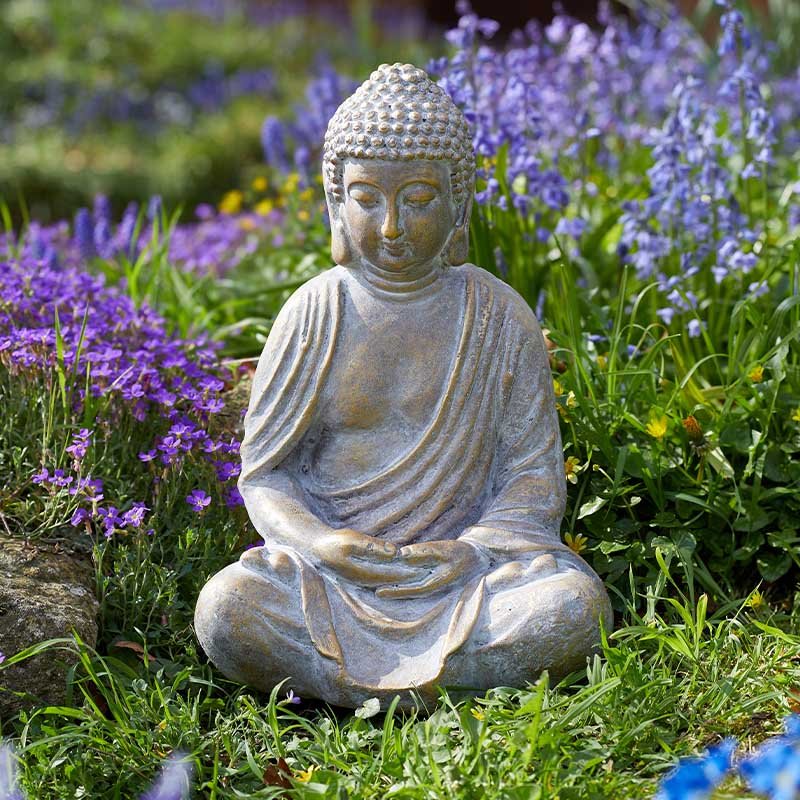 Smart Garden Resting Buddha - Large
