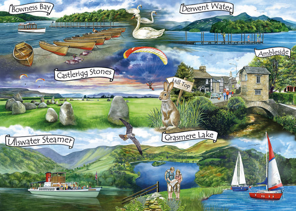 Otter House Jigsaw 1000 Piece - Lake District