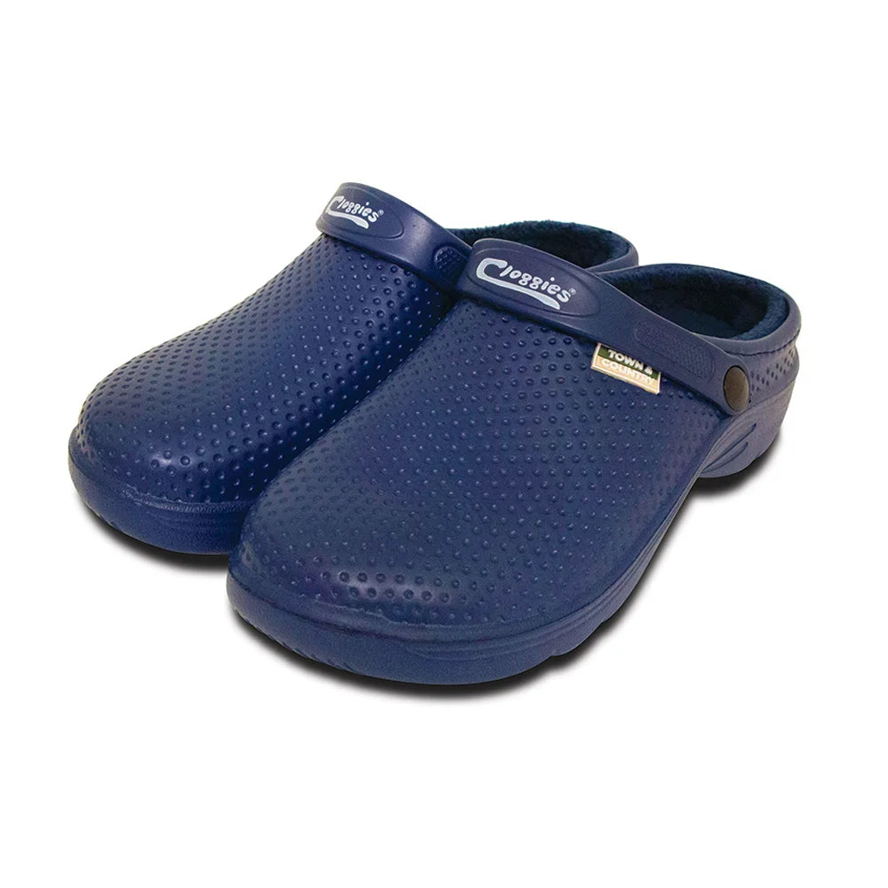 Town & Country Fleecy Cloggies® Navy