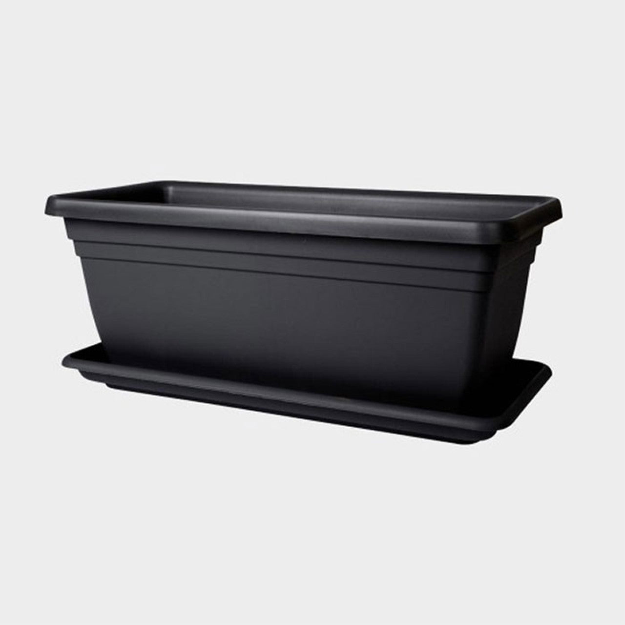 Stewart Plastics Deep Trough Black 80cm