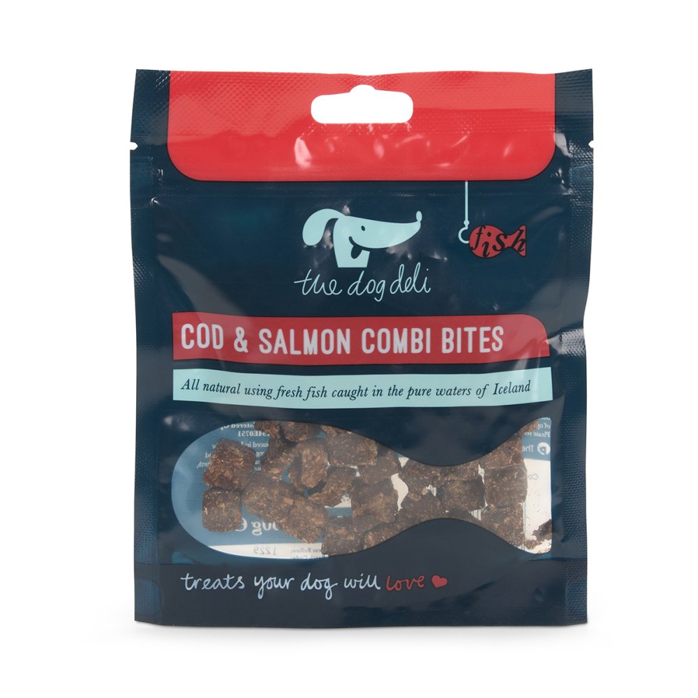 Petface Dog Deli Cod & Salmon Combi Bites Dog Treats 60g