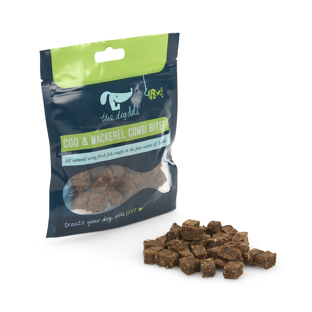 Petface Dog Deli Cod & Mackerel Combi Bites Dog Treats 60g