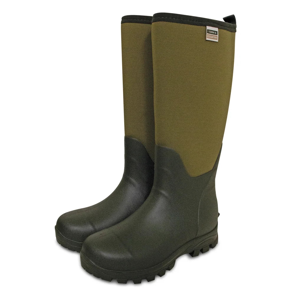 Town & Country Bainton Green Pvc Boots