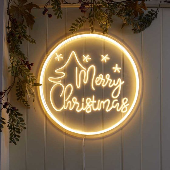 Smart Garden NeonEsque Merry Christmas  LV