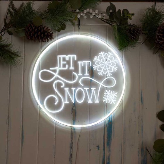 Smart Garden NeonEsque Let It Snow  LV