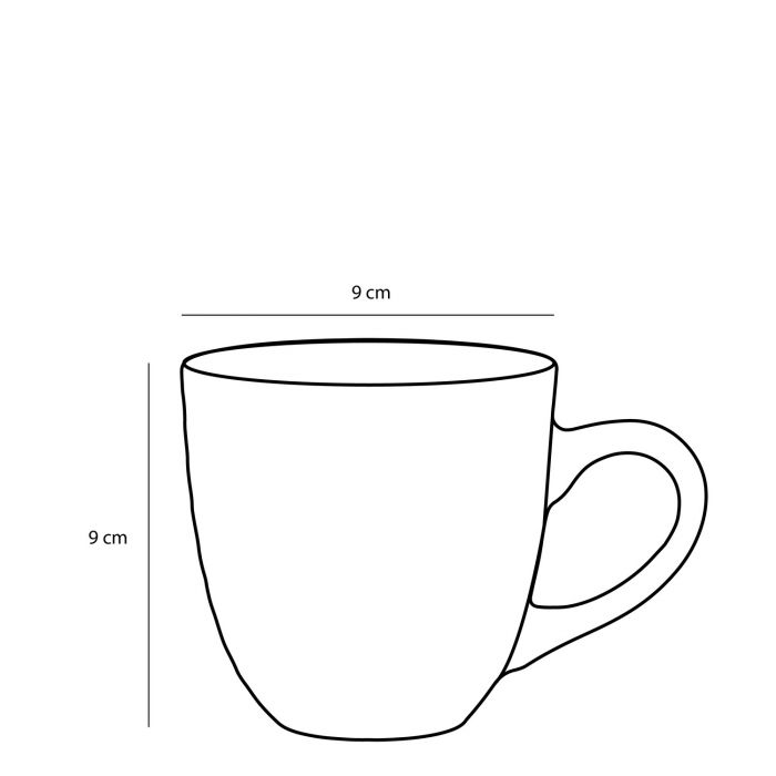 Mica Tabo Stoneware Mug Green