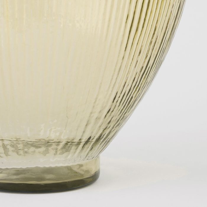 Mica Firenza Recycled Glass Bottle Light Brown 59cm