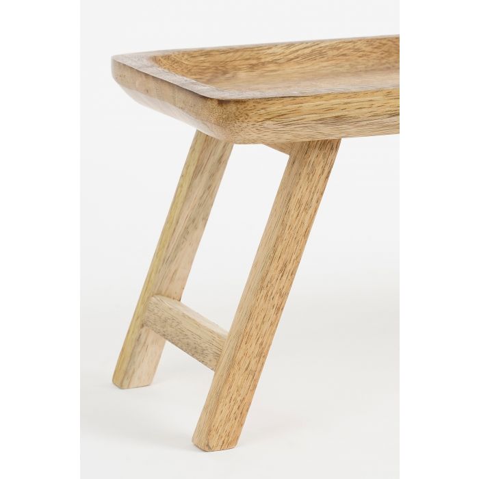 Mica Duko Mango Wood Serving Tray Brown