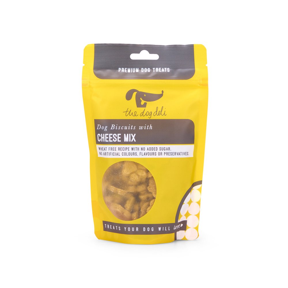 Petface Dog Deli Biscuits With Cheese Mix 100g