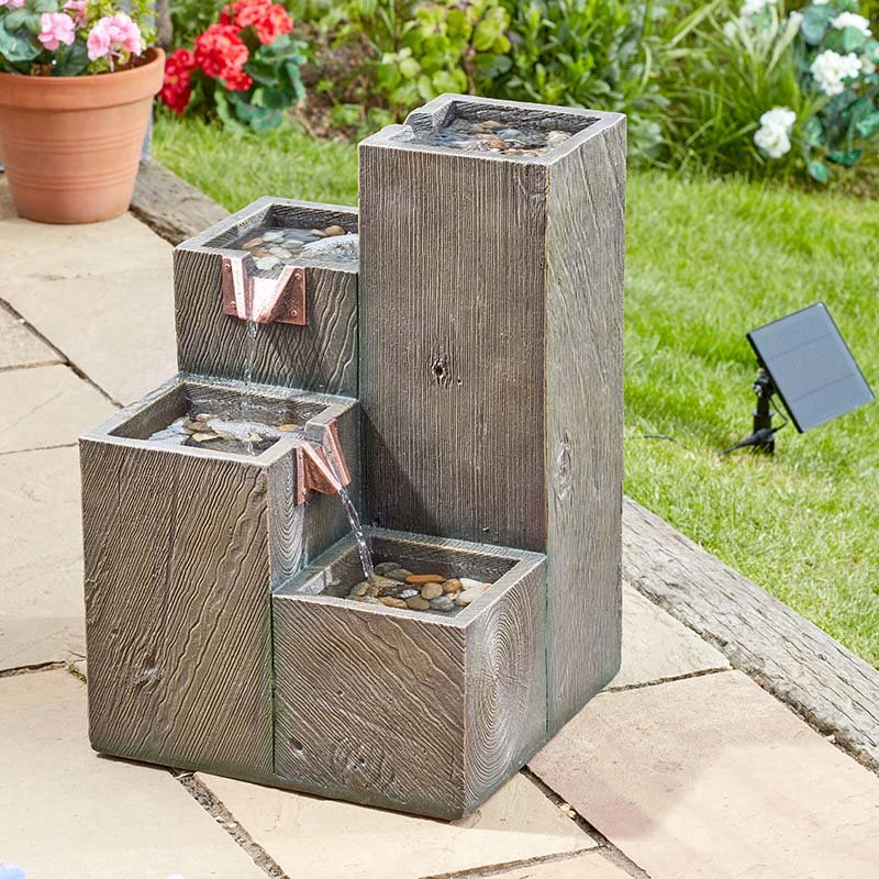 Smart Garden Quad Solar Hybid Water Feature