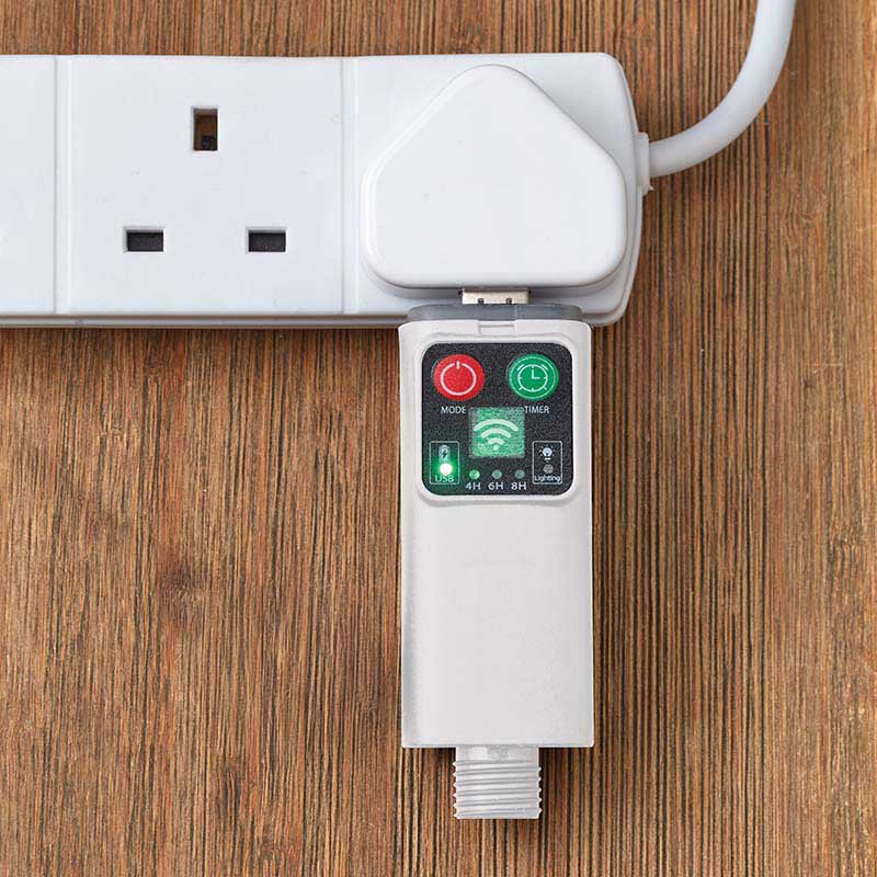 Smart Garden TwoTone Rechargeable String Lights - 100 LEDs - Warm/Multi