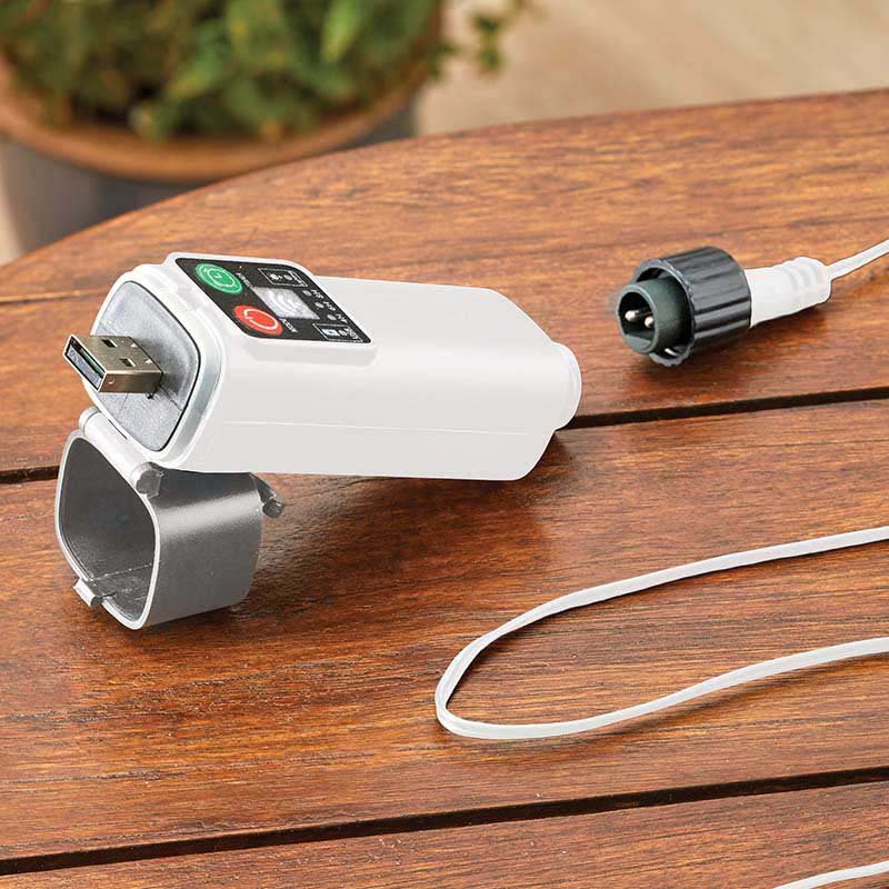 Smart Garden TwoTone Rechargeable String Lights - 100 LEDs - Warm/Multi