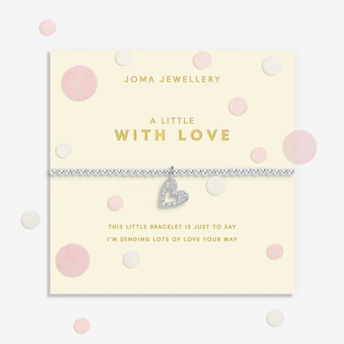 Joma Jewellery With Love Silver Plated Bracelet