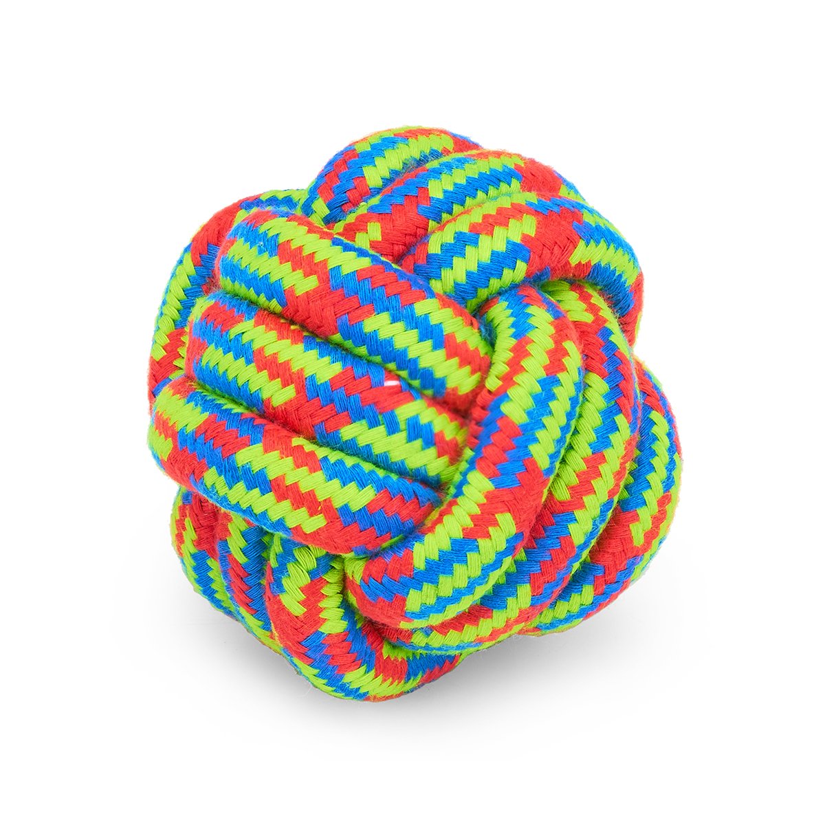Petface TOYZ Woven Rope Ball Dog Toy